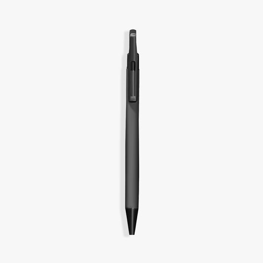 Leek Black Rubber and Acrylic Pen