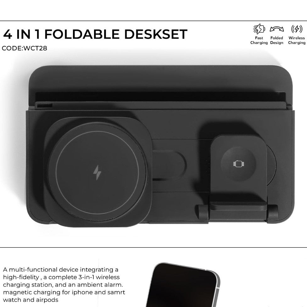 4 in 1 Foldable Deskset