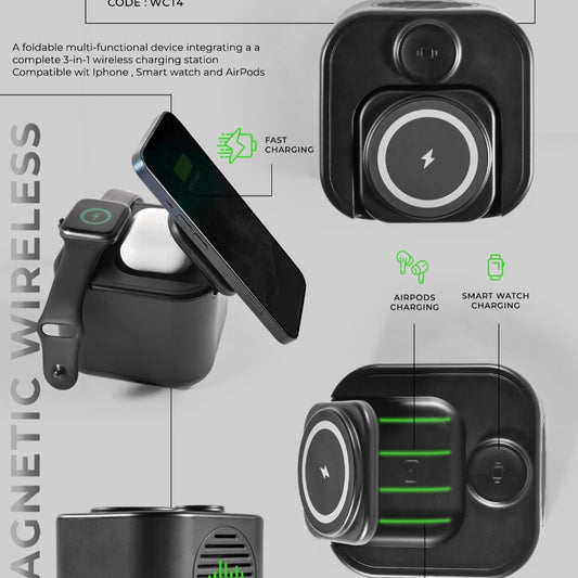 Foldable 3in1 Smart Deskset