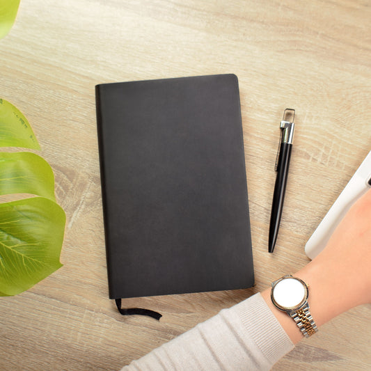 Plain Leather Notebook