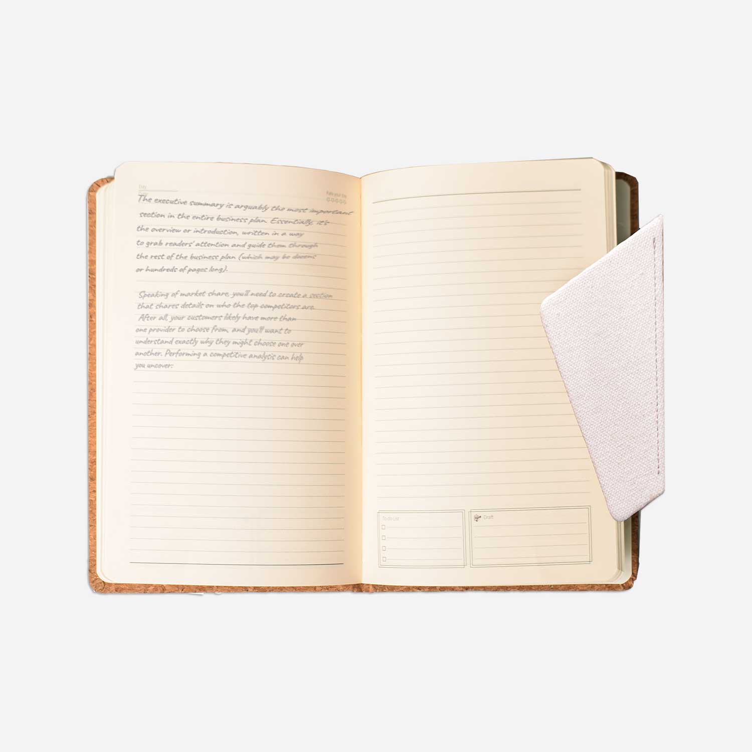 Cork Sustainable Notebook Eco-Friendly giveaways