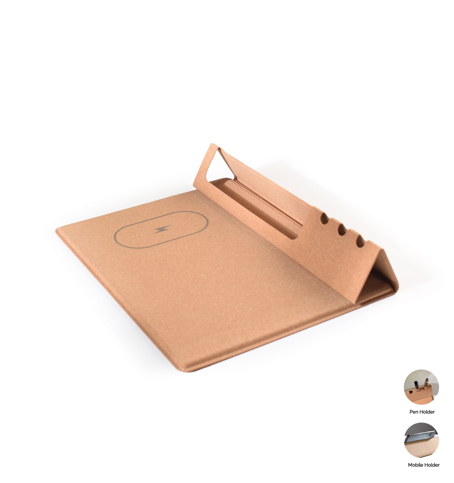 Cork Wireless Charger 4in1 Mouse Pad