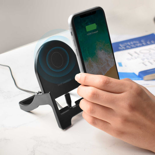 2IN1 WIRELESS CHARGER STAND