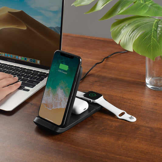 Portable 3in1 Wireless Charger